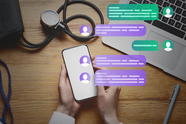 AI can help respond t patient messaging: ©Pixel_Shot - stock.adobe.com