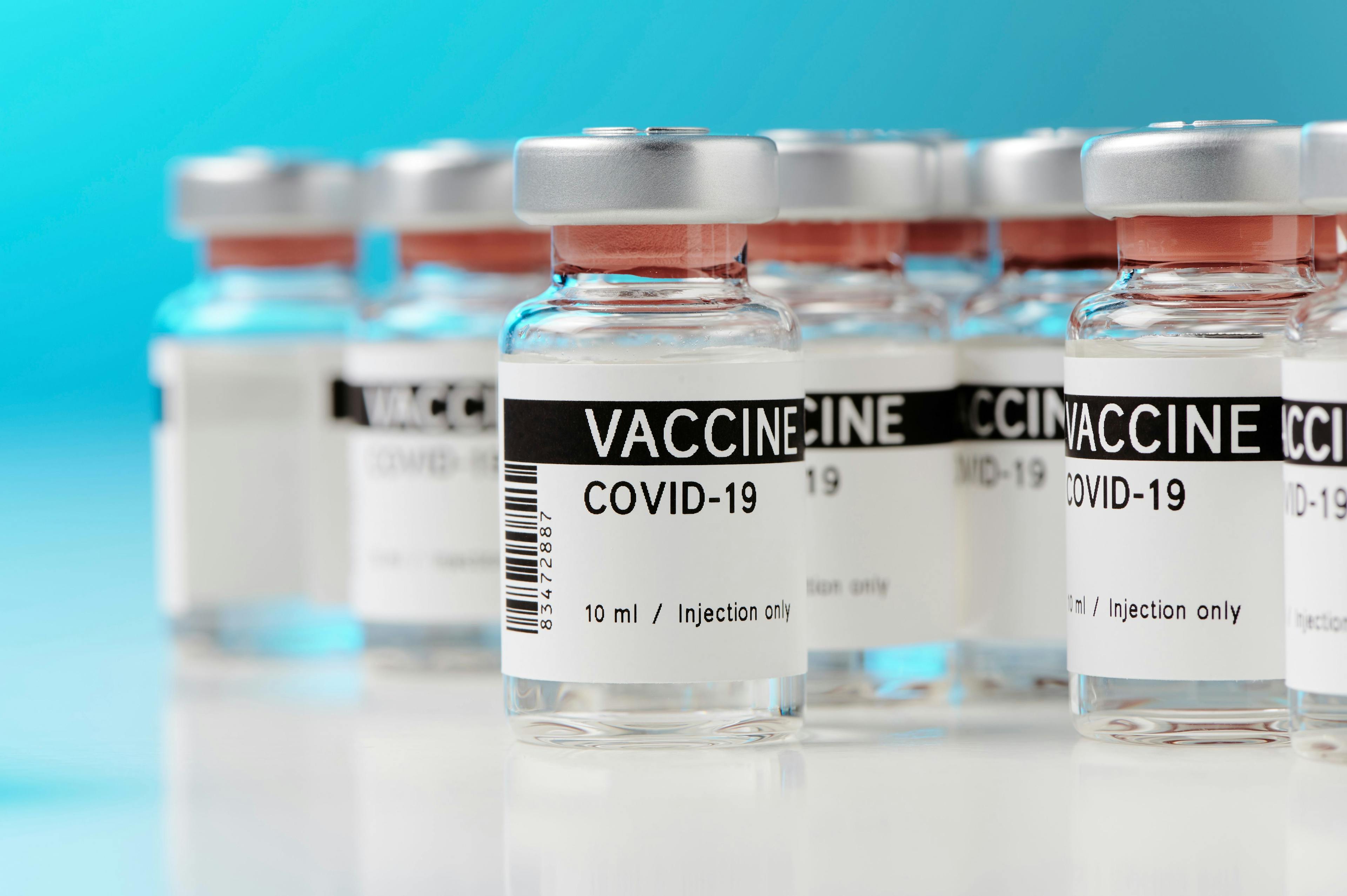 bottles of COVID-19 vaccine ©M.Rode-Foto-stock.adobe.com