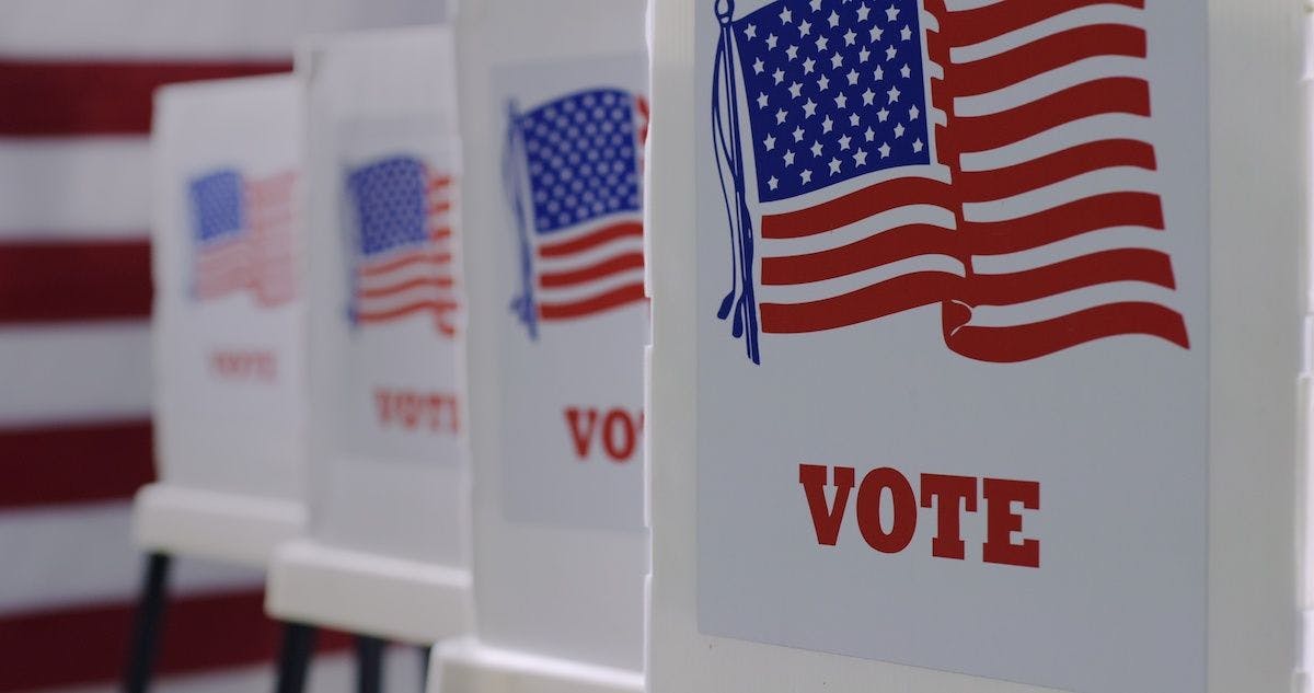voting booths vote election: © vesperstock - stock.adobe.com