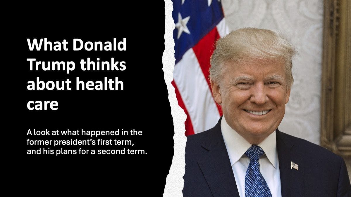 What Donald Trump thinks about health care