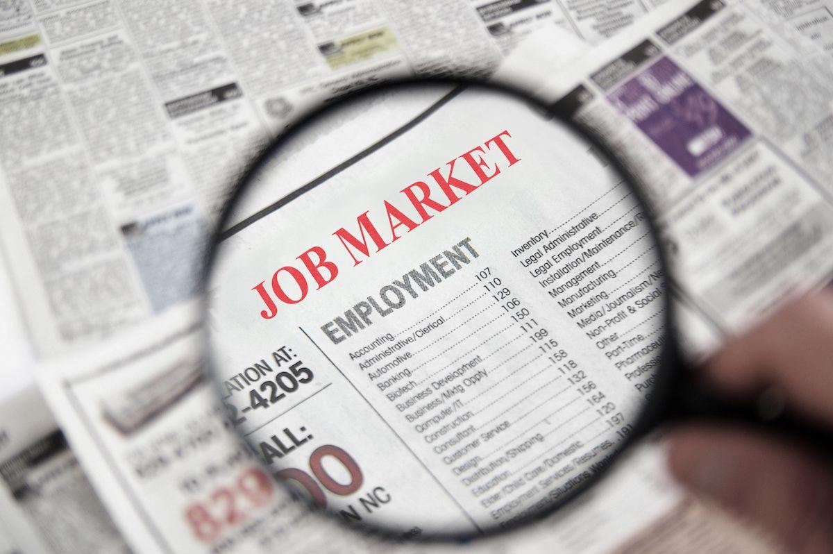 job market jobless unemployment newspaper photo © zimmytws - stock.adobe.com