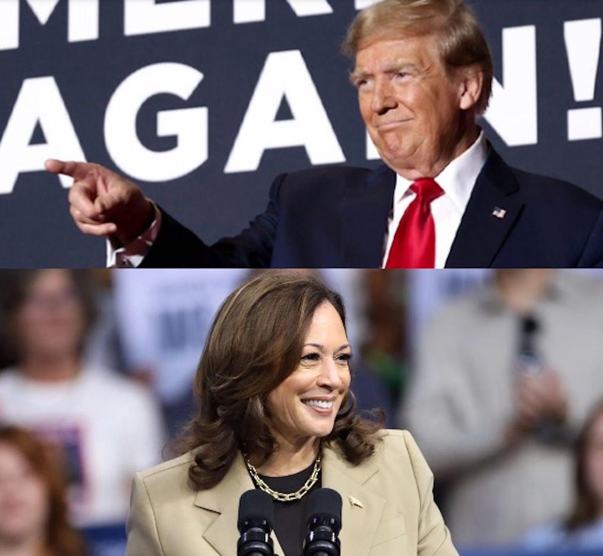 © kamalaharris.com, gop.com