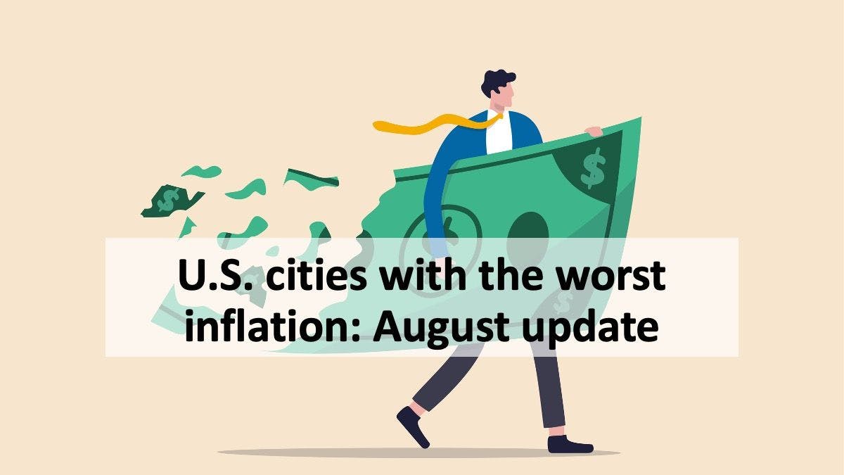 U.S. cities with the worst inflation: August update | © Nuthawut - stock.adobe.com