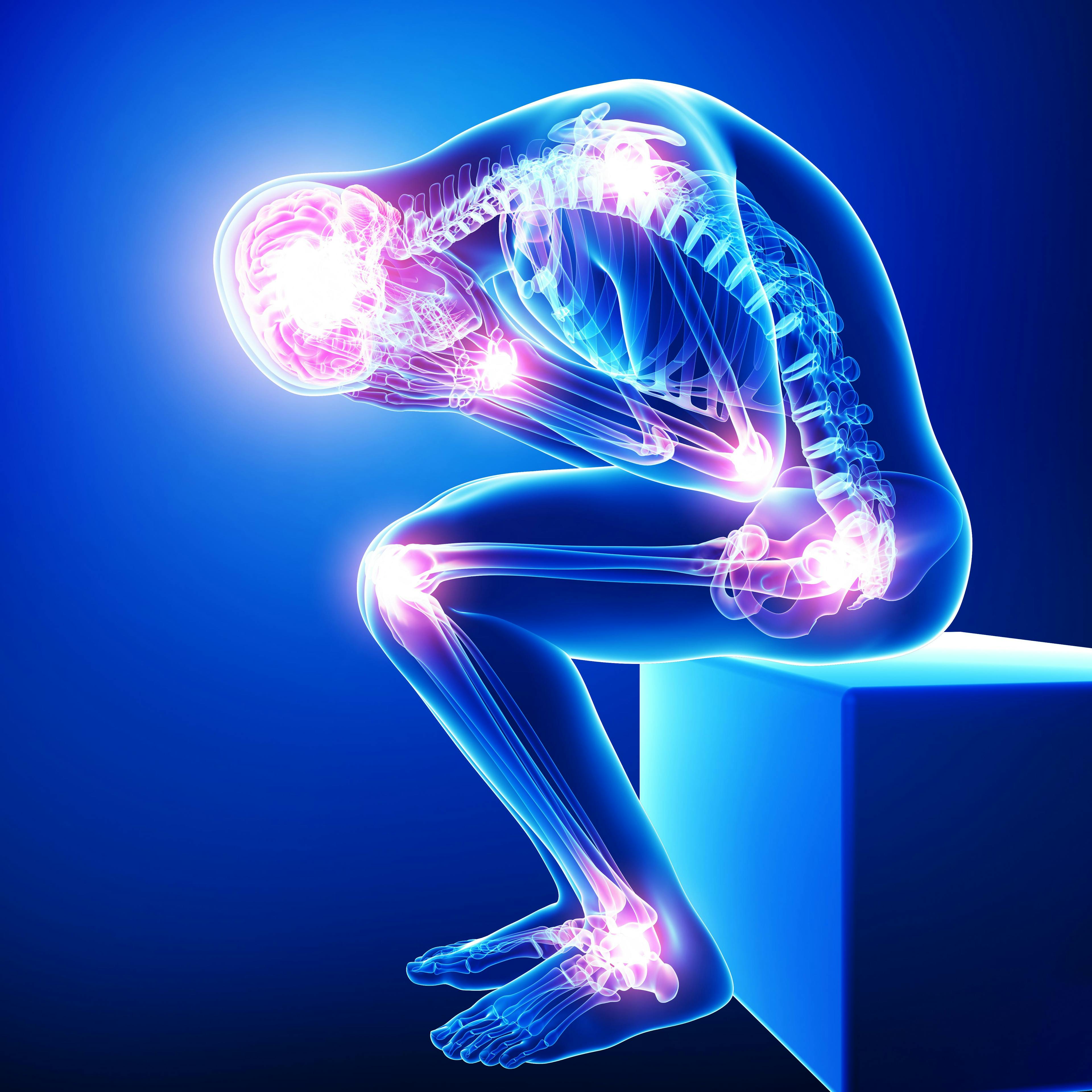 Chronic pain contributes to mental health woes: ©Pankajstock123 - stock.adobe.com