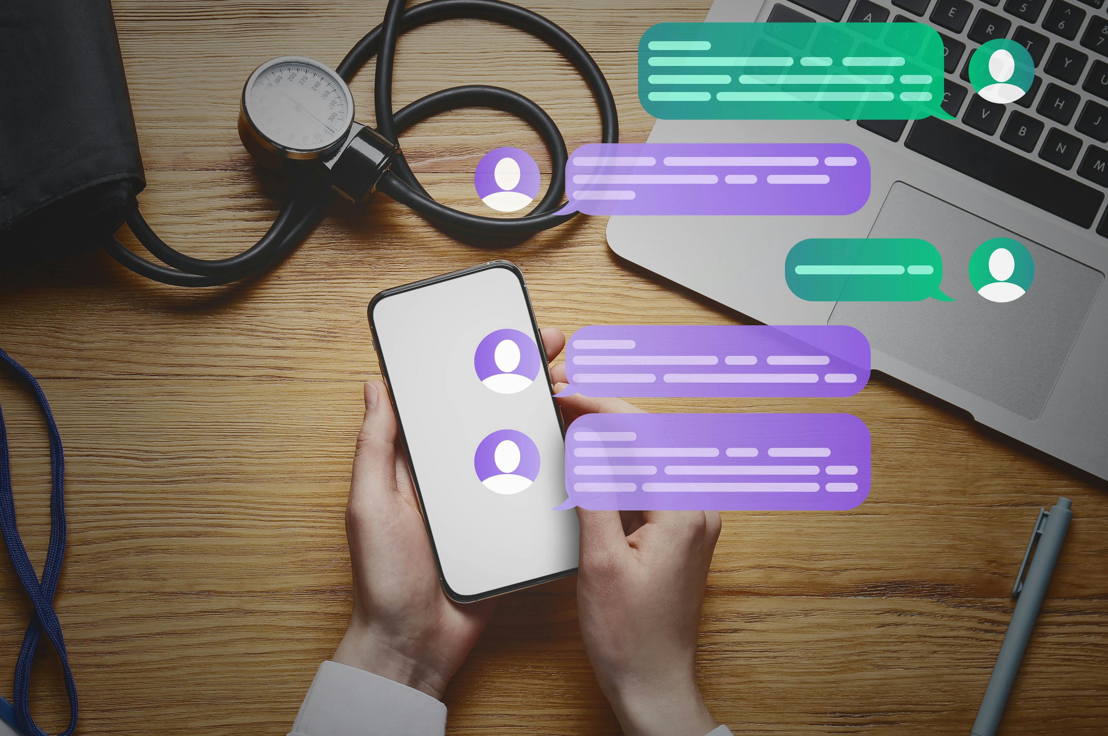 AI can help respond t patient messaging: ©Pixel_Shot - stock.adobe.com